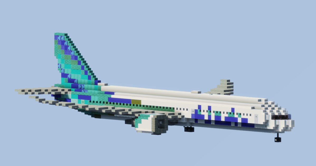underscorecIiff's tweet photo. Alaska Airlines 787-9 "Aurora Borealis" (N784HA)
#minecraft #minecraftbuilds #minecraftsmp #minecraft建築コミュ https://t.co/mQ6ceRWRhR