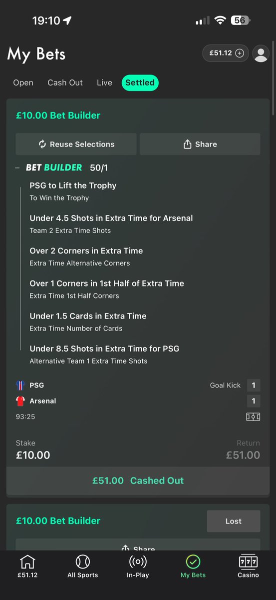 ReaperCD1's tweet photo. @EmilyTaylorTips Won this first couple minutes though well cashout https://t.co/zWgq136Mlv