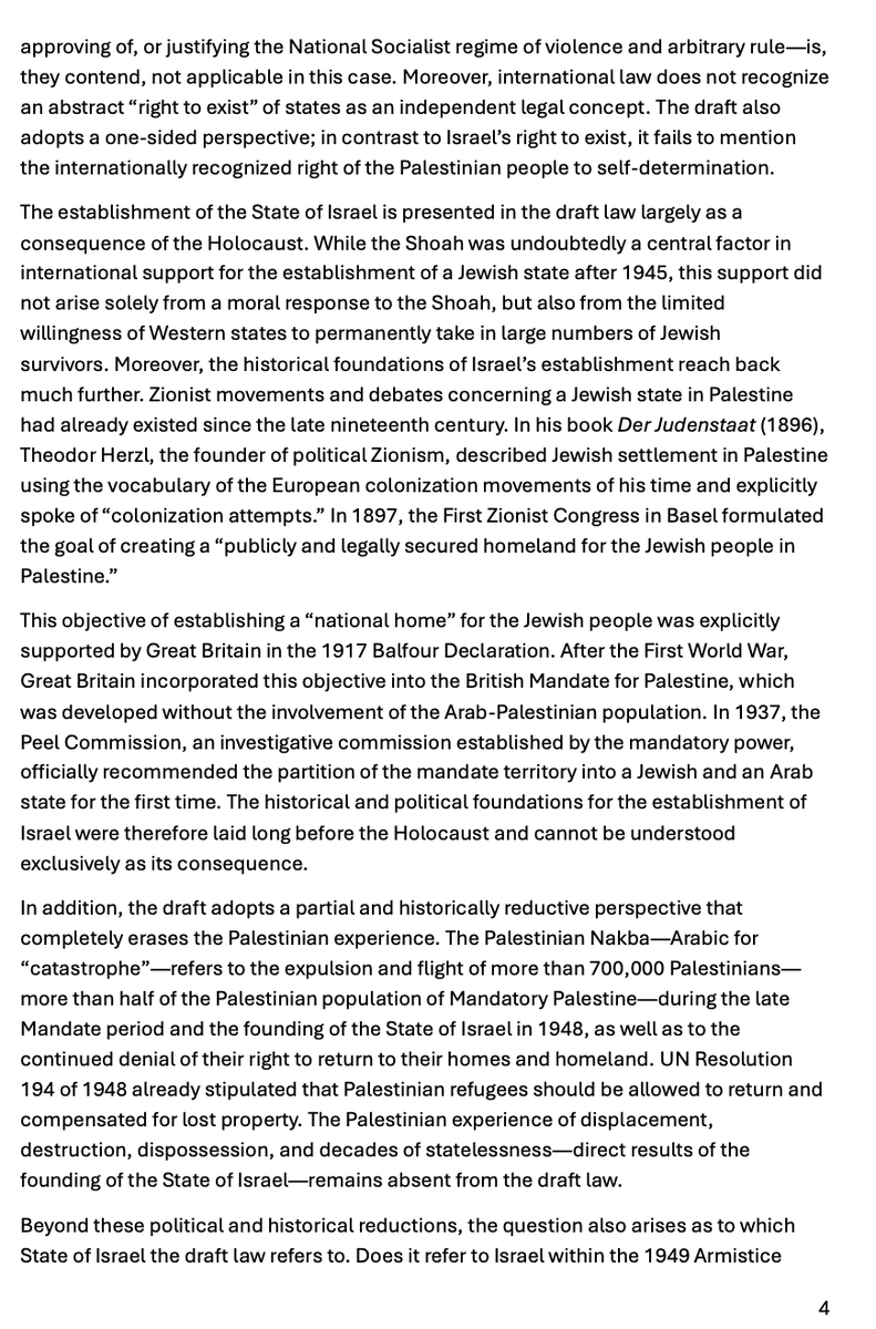 HannaKienzler's tweet photo. We are 136 scholars of Middle East Studies, Antisemitism Studies, and Holocaust Studies who criticise the “Draft Act on the Criminalization of the Denial of the State of Israel’s Right to Exist,” submitted by the State of Hesse to the German Bundesrat. 1/ https://t.co/PcyVt7wXZ4 https://t.co/joW6QdCxhl