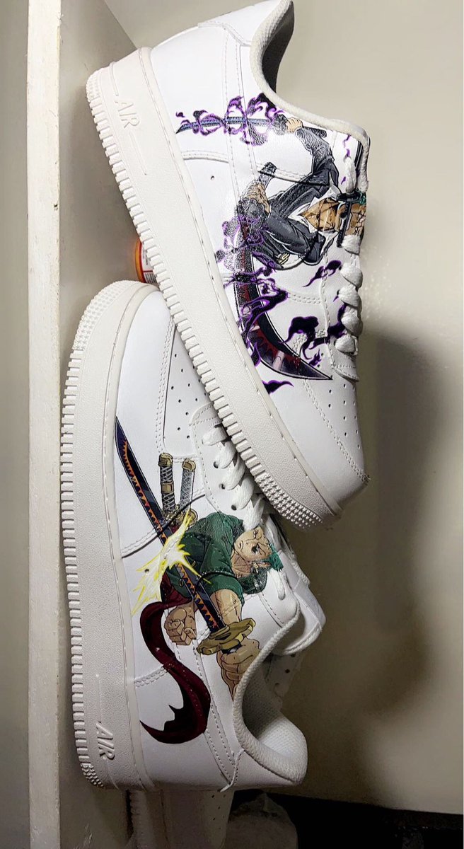 Alucardsn1's tweet photo. Quand l’anime rencontre les sneakers.
Des AF1 customisées à la main, inspirées de l’univers manga et comics

🌍 Disponible pour des commandes locales et internationales.🫠
Quel modèle préférez-vous ? 👇

#CustomSneakers #AirForce1 #Streetwear #CustomShoes #HandPainted #TL221 https://t.co/05XS2q4UGX