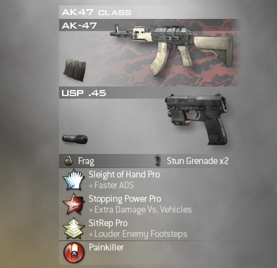 RedX5880's tweet photo. @InfinityWard It’s a nitpick but i have to ask, why aren’t the perks colored? Blue, red and green. Put some color on this UI https://t.co/cNJlqWcf6e