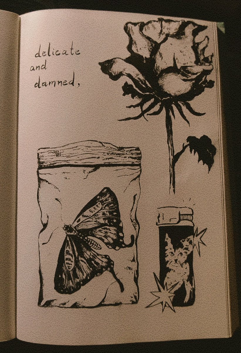 touchgrassinc's tweet photo. making silly little unserious art these days 🦋 https://t.co/bLXGmaU97J