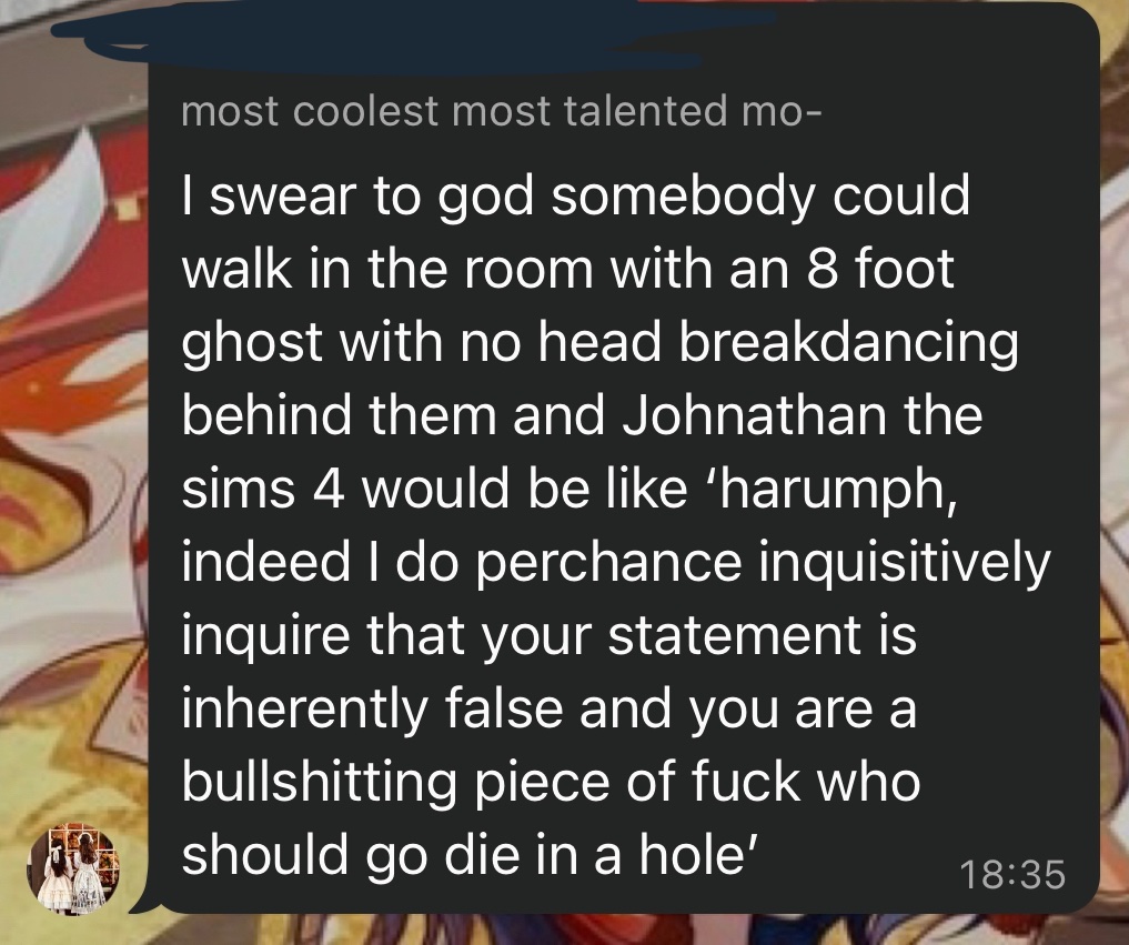 Sadd0ss's tweet photo. My friend is listening to the Magnus Archives for the first time and I HAD to post this oh my fucking god I can’t breathe https://t.co/p1QATEovsS