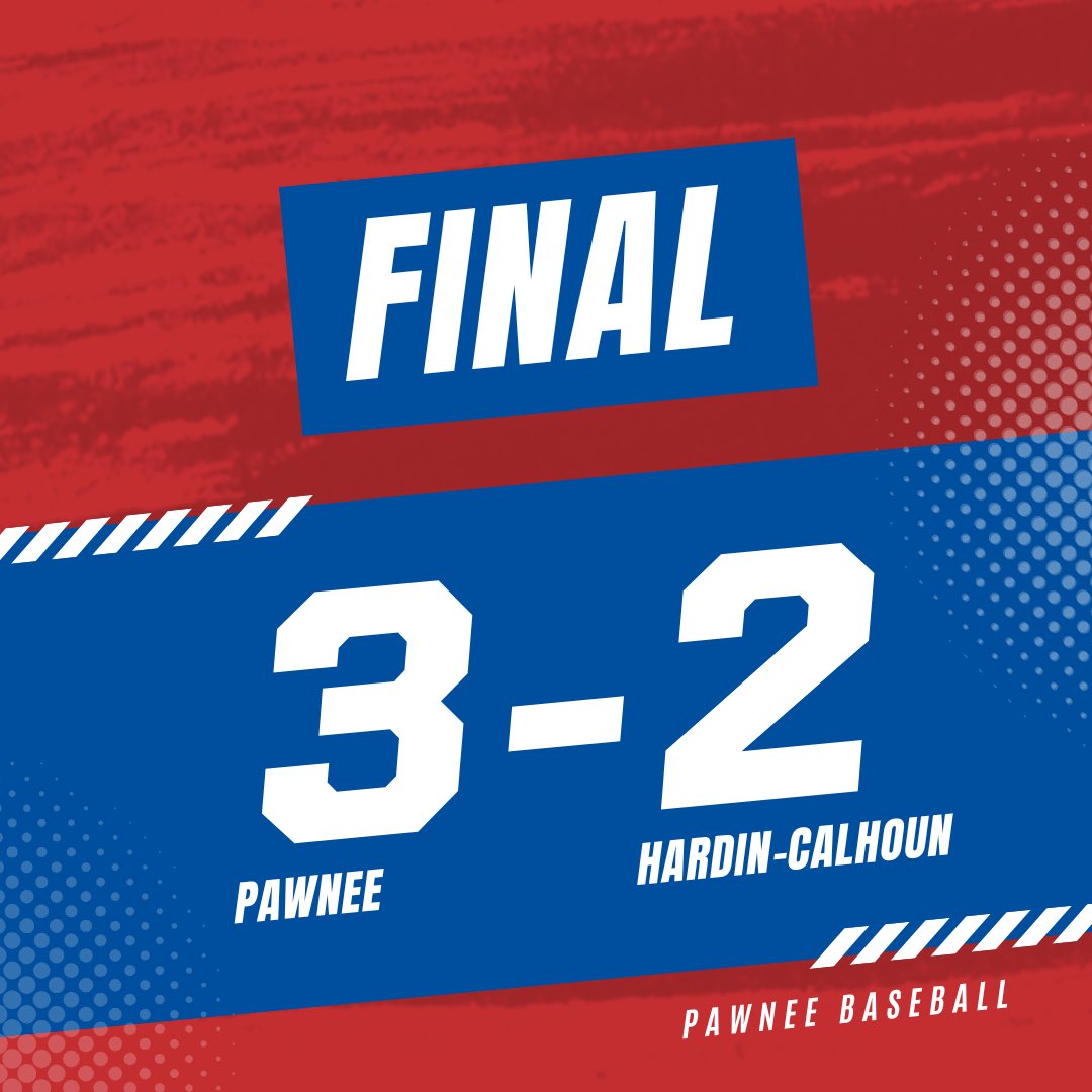 Pawnee_Baseball's tweet photo. FINAL

Indians win the Regional Championship! https://t.co/DNxtMXRjO3