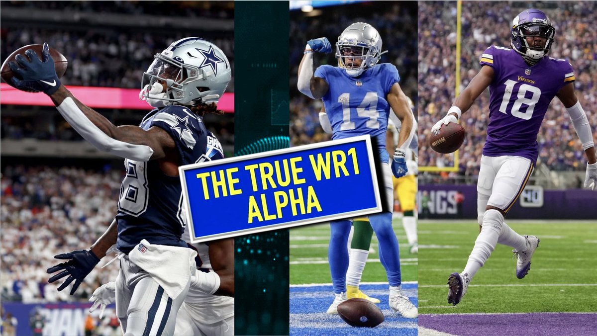 FFbGarage's tweet photo. Amon-Ra St. Brown. CeeDee Lamb. Justin Jefferson.

Three of the most expensive WRs in fantasy.

Only ONE is set up to smash in 2026. The other two are walking into traps the market hasn't priced in yet.

Here's what nobody else is telling you 🧵 https://t.co/LdrY1ajCSM