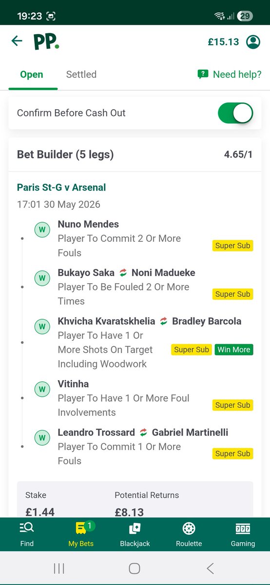danielkyte's tweet photo. @paddypower Better thank you...and that is why we stay with you other the other crap bookies 👍 https://t.co/b7Mi7KpTqC