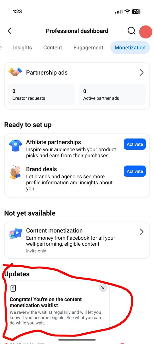 timbuiltit's tweet photo. @Nirav_Shah89 This is only on one of my pages and it's on the content monetization page at the bottom https://t.co/YChKBQRC9e