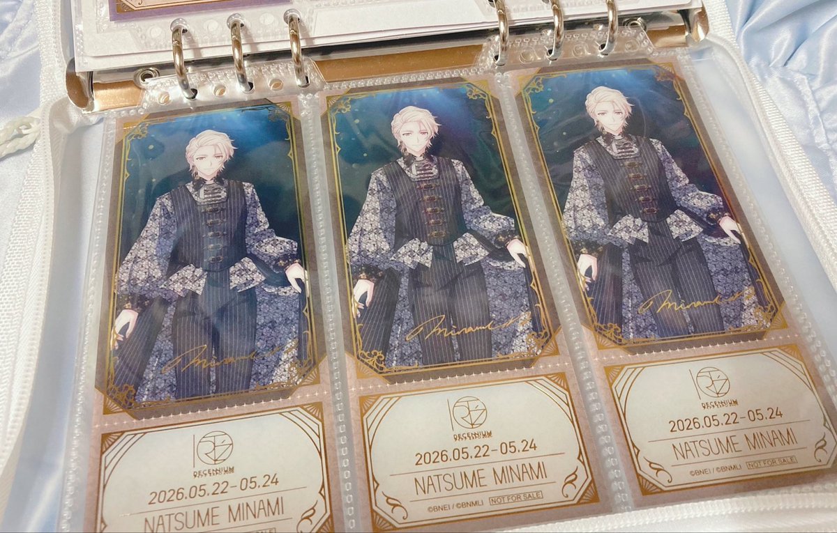 01kym28's tweet photo. アイナナEXPOの購入特典のクリアチケットが入るリフィルをセリアさんで見つけた🙌
6穴のA5ファイルにもちゃんと入る👍 https://t.co/kSSxyKY49c