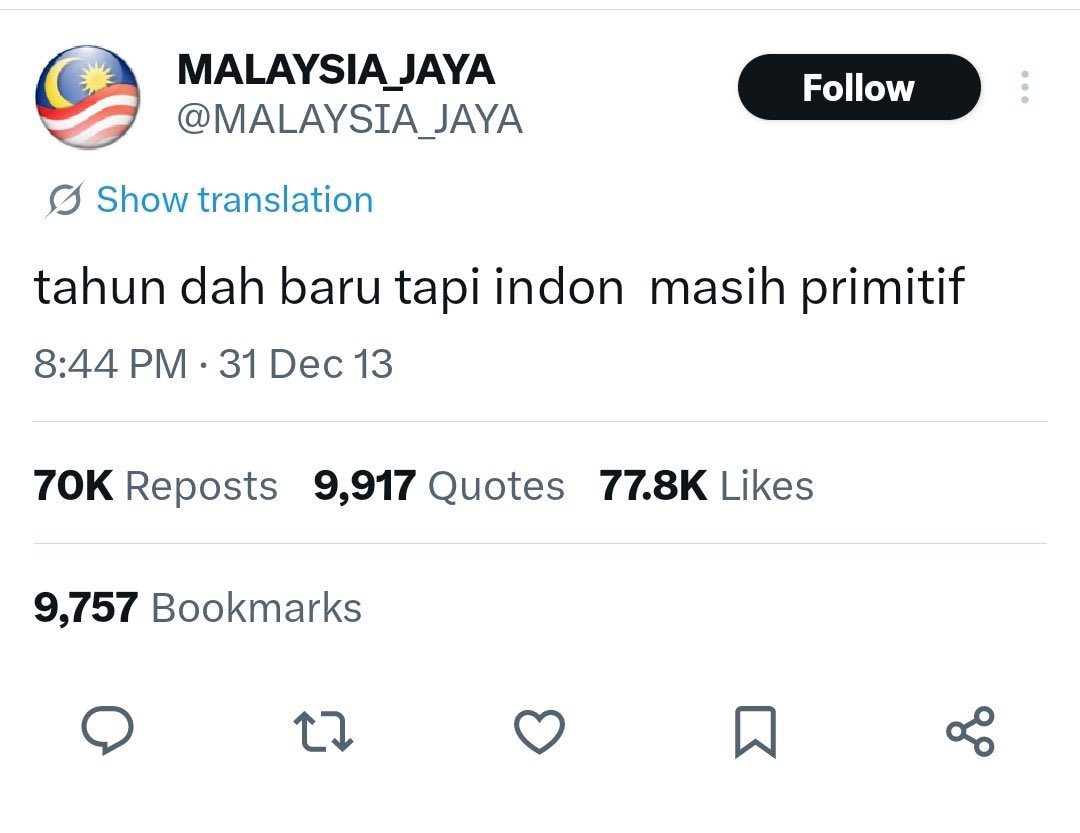 Bukan WNI tweet media