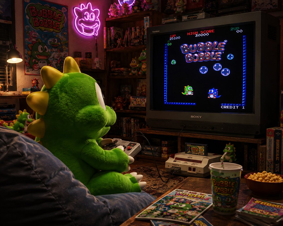 Splatttershot's tweet photo. Would there be an interest in this type of poster? With different characters playing their games? https://t.co/aWOp6WtIk3