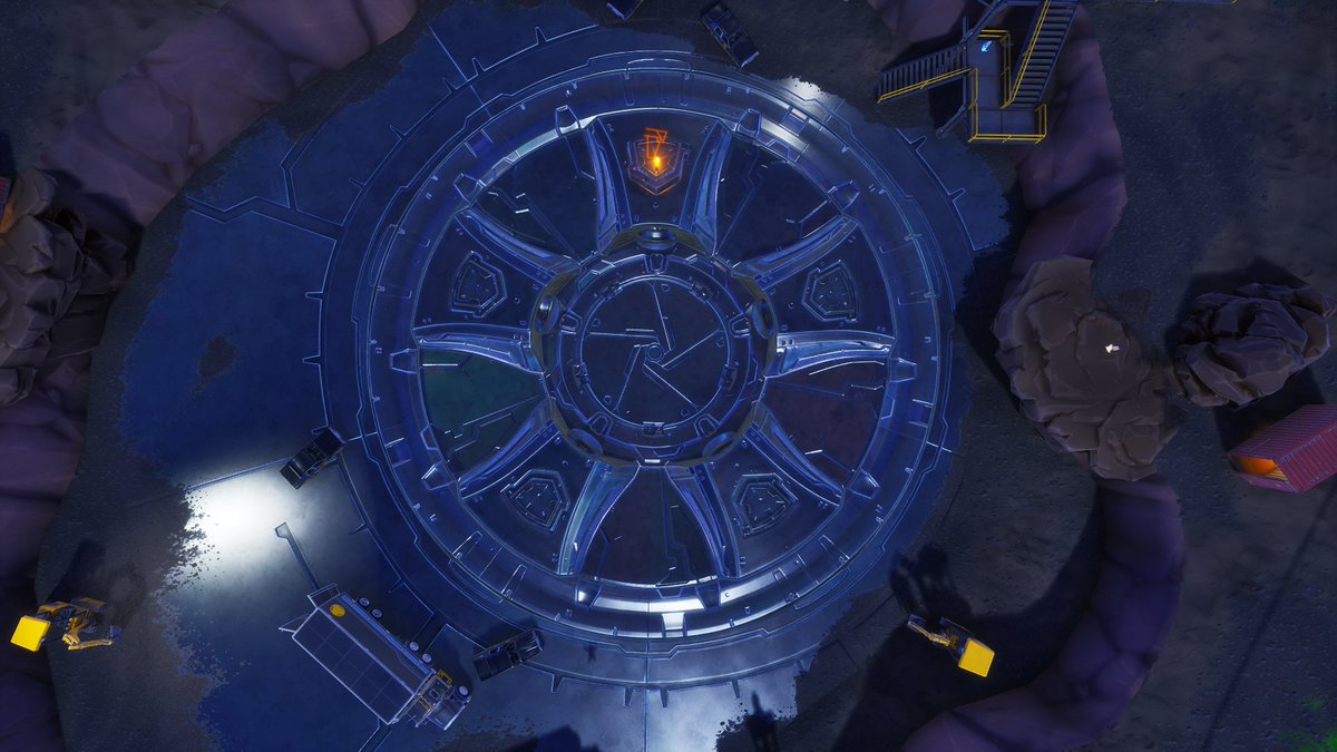 FortTracker's tweet photo. #Fortnite OG Vault Tracking:

Stage: 1
Rune Key: #0
Location: Loot Lake
Date: May 30th 2:00pm ET

The first Rune Key is now being summoned by the Vault at Loot Lake. https://t.co/NMVjAIg98k