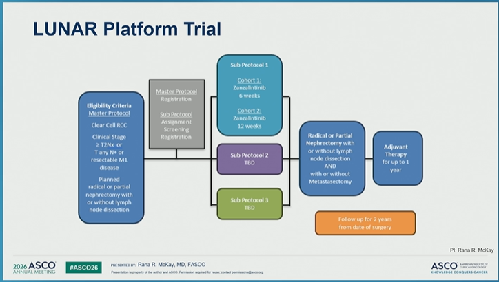 nataliagandur's tweet photo. #ASCO26 GU Oncology Spotlight 🚨

🔬 Neoadjuvant Treatment Strategies in Renal Cell Carcinoma
Presented by Rana R. McKay, MD, FASCO
@DrRanaMcKay
@OncoAlert
@ASCO
Neoadjuvant therapy in RCC remains one of the most important open questions in GU oncology.

The rationale is compelling:
➡️ treat micrometastatic disease earlier
➡️ assess treatment sensitivity in vivo
➡️ potentially downstage tumors
➡️ inform surgical timing
➡️ improve long-term outcomes

But the field is still not ready for routine practice.

Why?

Because activity is not the same as validated clinical benefit.
Modern IO-based regimens can shrink primary kidney lesions in metastatic RCC:
• CheckMate 214: kidney lesion ≥30% decline in 35%
• CheckMate 9ER: ≥30% decline in 51%
• CLEAR: median kidney lesion shrinkage 46%
Pathologic activity has also been reported after IO before nephrectomy:
• 52 patients across 9 sites
• 44% pathologic downgrading
• 13% pCR

These signals are biologically important.

But they do not yet define a standard neoadjuvant approach.

📌 Timing may matter.

In melanoma, trials such as SWOG-S1801 and NADINA support the superiority of neoadjuvant IO over adjuvant-only strategies.

That concept is highly provocative for RCC.
Could immune activation be more effective when the primary tumor is still present?
Maybe — but RCC-specific evidence remains incomplete.

🧪 Current neoadjuvant/perioperative RCC data remain limited.

Several early studies have explored:
• nivolumab
• avelumab + axitinib
• sitravatinib + nivolumab
• nivolumab-based combinations
Most are small phase II or single-arm studies.

And the largest randomized perioperative RCC trial, PROSPER, did not improve EFS:

➡️ nivolumab vs observation
➡️ EFS HR 0.94
➡️ 95% CI 0.74–1.21

So enthusiasm must remain evidence-based.

🧬 The endpoint problem is critical.

If neoadjuvant RCC is going to move forward, we need standardized pathologic response criteria.

Central principles:

✓ standardized
✓ reproducible
✓ correlated with outcomes

The INMC pathologic response framework categorizes viable tumor in the treated bed as:

• pCR: 0%
• near pCR: ≤10%
• pPR: >10–50%
• pNR: >50%

But reporting has been inconsistent.
In one review of RCC studies:
• only 4% described how pathologic response was assessed
• only 7% used quantitative measures
That is a major limitation.

Unlike some other tumors, we still do not fully know whether pathologic response reliably predicts EFS or OS in RCC.

🚧 New trials are trying to answer the right questions.

NEOSHIFT is testing pembrolizumab + belzutifan before radical nephrectomy in selected clear-cell RCC.
The LUNAR platform is designed to evaluate multiple neoadjuvant strategies in RCC, including systemic therapy followed by nephrectomy and adjuvant therapy.
These platform-style approaches are exactly what the field needs.

💬 My take:

Neoadjuvant RCC is promising — but still investigational.

Combination strategies have generated pathologic response signals.

But before changing practice, we need:

✓ validated RCC-specific pathologic endpoints
✓ biomarkers of response
✓ clarity on surgical safety
✓ correlation with long-term outcomes
✓ randomized evidence
✓ patient selection
The goal is not simply to shrink the kidney tumor.
The goal is to prove that earlier systemic therapy improves meaningful outcomes.

For now, neoadjuvant RCC belongs in clinical trials whenever possible.
@DrChoueiri 🇺🇸@hoperugo 🇺🇸 @matteolambe 🇮🇹 @TiansterZhang 🇺🇸 @CathyEngMD 🇺🇸 @stolaney1 🇺🇸 @montypal 🇺🇸 @tompowles1 🇬🇧 @brian_rini 🇺🇸 @cdanicas 🇪🇸 @NiuSanford 🇺🇸 @amerseburger 🇩🇪 @GlopesMd 🇺🇸 @Icro_Meattini 🇮🇹 @PGrivasMDPhD 🇺🇸 @DrYukselUrun 🇹🇷
#ASCO26 #GUOnc #KidneyCancer #RCC #NeoadjuvantTherapy #Immunotherapy #PrecisionOncology #ClinicalTrials