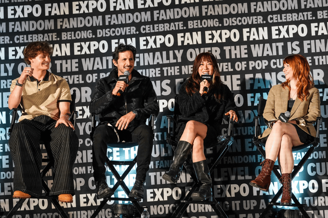 fanexpodenver's tweet photo. We have another panel highlight of Day 2 panels and they were absolutely super 🦸‍♂️ Our guests brought the heat to the stage yesterday. If you missed it, there's still time to catch more incredible moments during today's panels.

#FANEXPODenver #Denver #TheBoys #ThingsToDoDenver https://t.co/4J14rvGtse