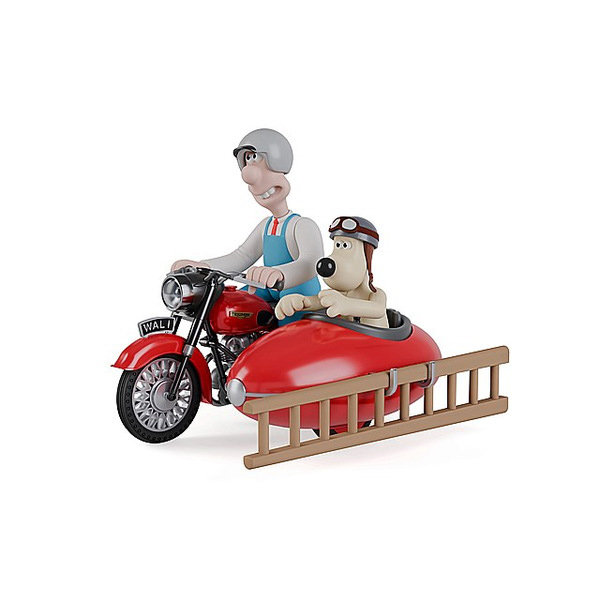予約】ミニカー ／ オートバイ＆サイドカー 『ウォレスとグルミット