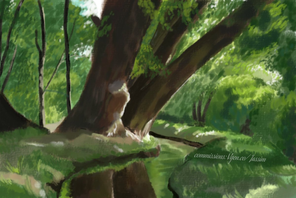 jassimaginarium's tweet photo. Paintings of Greenery ! 🍃 https://t.co/fwu28hunX2