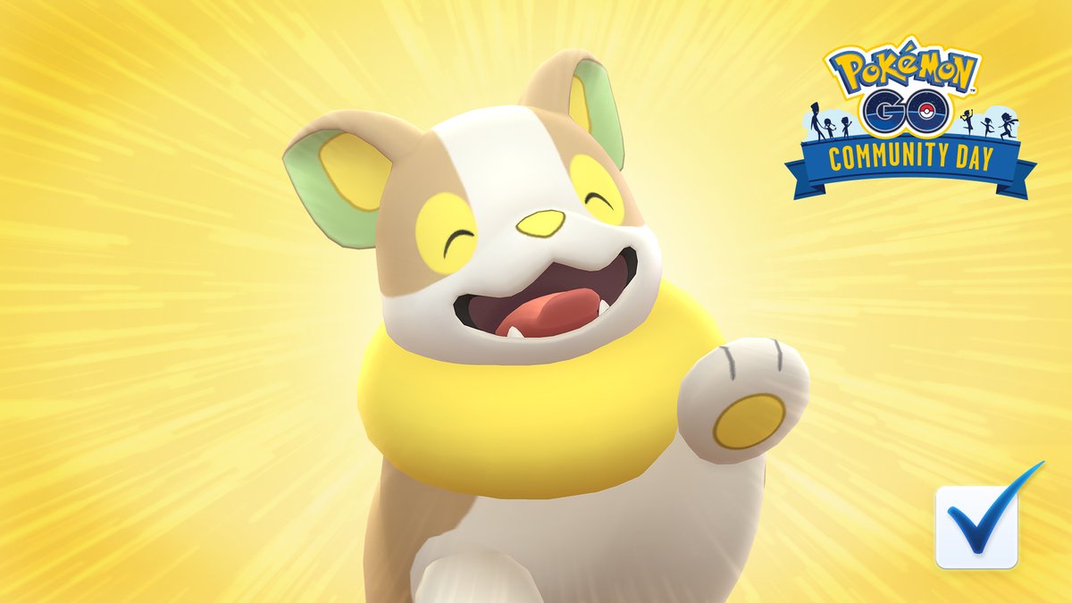 PokemonGOptBR's tweet photo. Enquanto corre, Yamper gera eletricidade na base da sua cauda. 
Vocês votarão nele para o Dia Comunitário de agosto? ⚡🤩

A votação começa em algumas horas! 🗳️
#PokemonGOCommunityDay

https://t.co/UfCeRxRqHd https://t.co/qbNeesEkuf