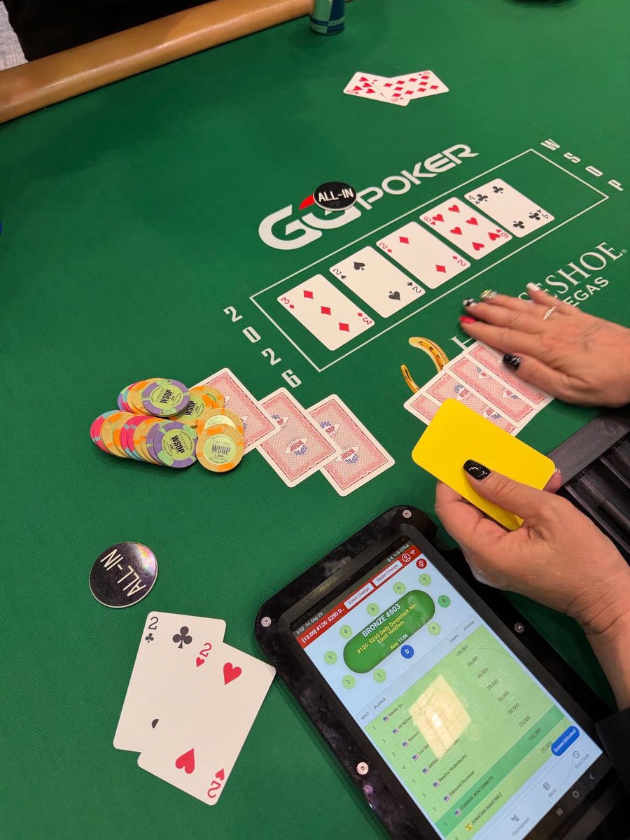 WSOP - World Series of Poker tweet media
