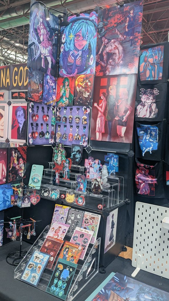 Elaik_art's tweet photo. Tomorrow is the last day at DOKOMI. It's been an amazing experience! ✨ #dokomi #dokomi2026 https://t.co/srNPsMzvSA