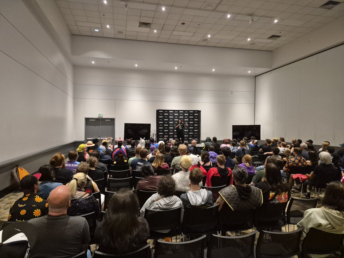 KorruptedComedy's tweet photo. What an amazing night! 
TY @fanexpodenver Our Comedians and Fans!
#Denver #FanExpoDenver #Comedy #ComedyNight #FanExpoDenver2026 #KorruptedComedy
Visit Our Website For Upcoming Shows
https://t.co/wC0Xvt5J3k https://t.co/MbmzMrO16M