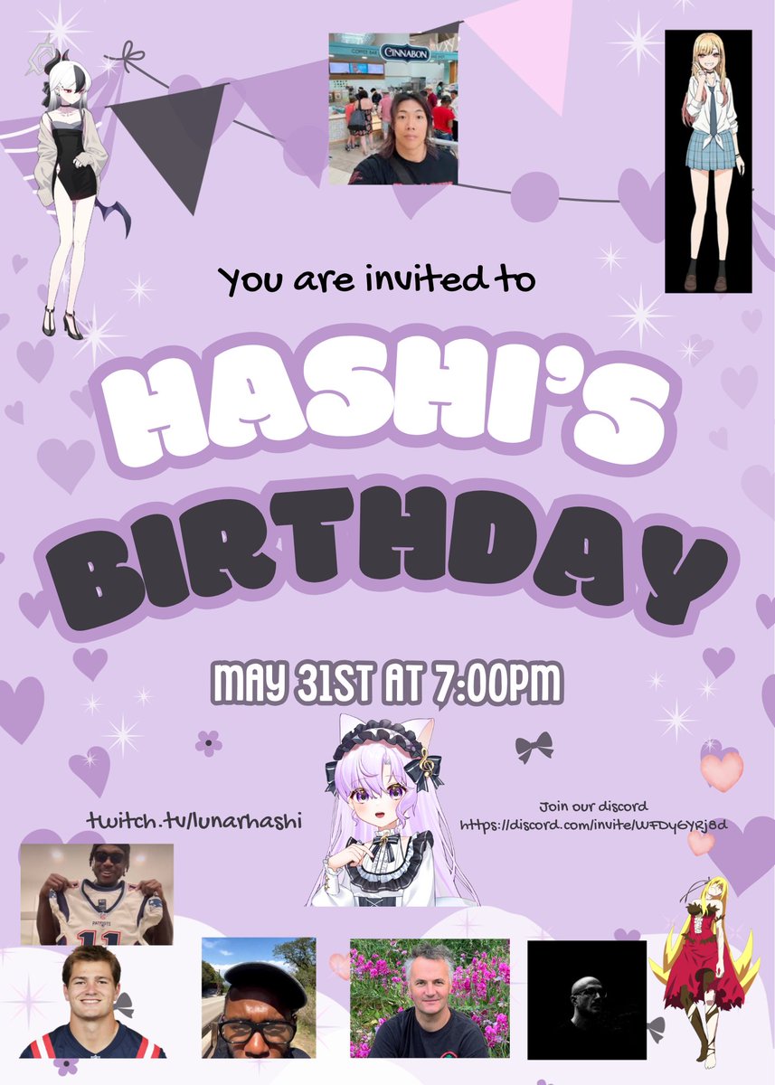 LunarHashi's tweet photo. YOU'RE INVITED 

TMW AT 7 PM EST https://t.co/smqEcf6HKU