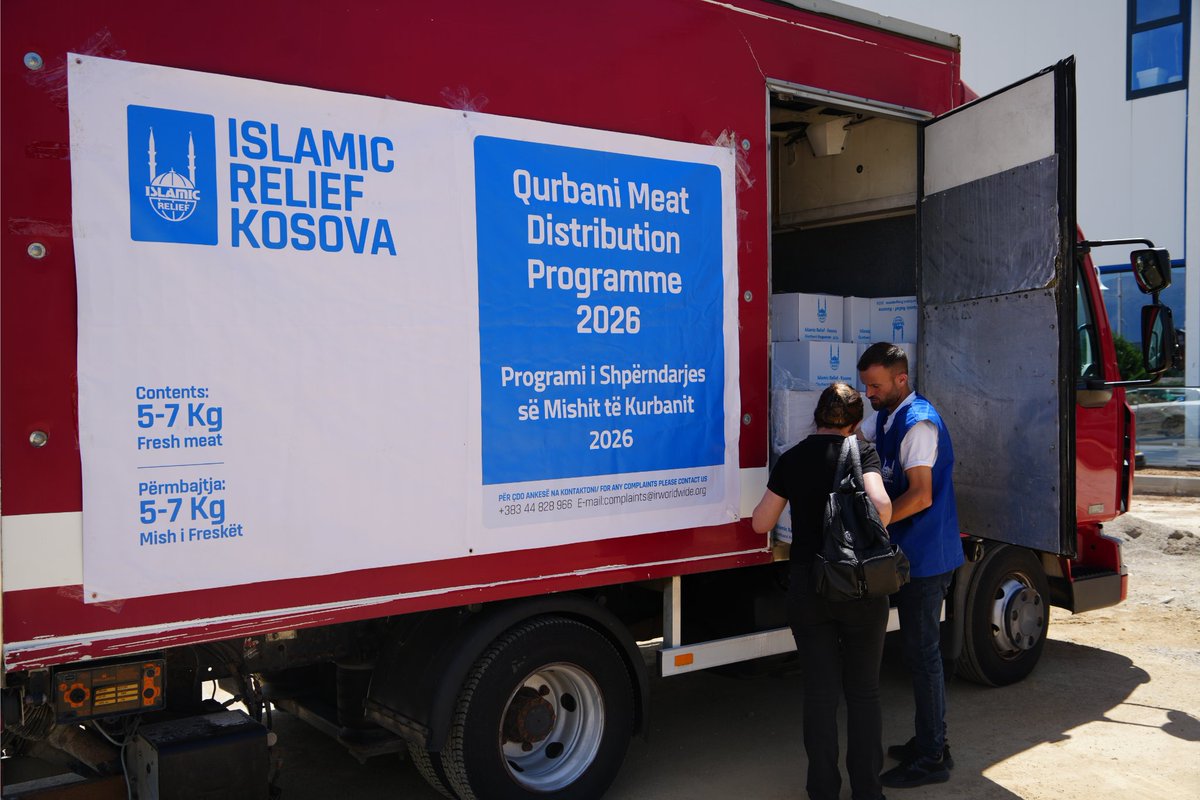 IslamicReliefKS's tweet photo. ✅ Me ditën e sotme (në kohën e ikindisë) ka përfunduar edhe prerja e kurbanëve, ndërkohë që kemi vazhduar menjëherë me shpërndarjen e mishit të freskët të kurbanit për familjet më në nevojë në vende të ndryshme. 💙 https://t.co/UBytuS11Fi