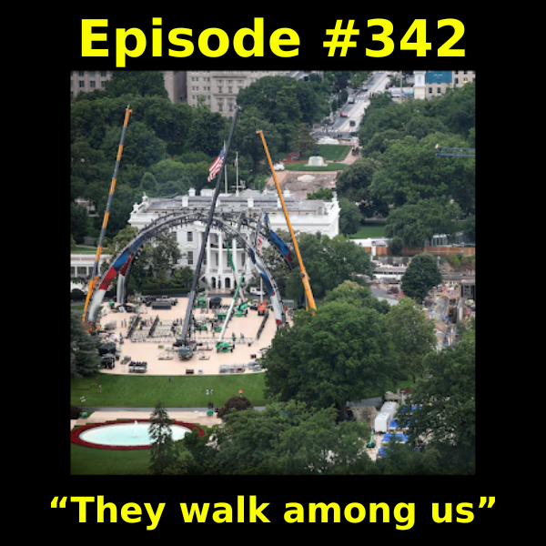 UnattendedBS's tweet photo. Episode #342:  “They walk among us”

The game of “Deal Or No Deal” with Iran continues as Trump contemplates sending airplanes full of cash to Tehran, Claude is sad and angry, tech billionaires are getting scared of something, but is it AI or unemployed Gen Z, Americans with ebola get free trip to Kenya, Don Jr. marries Epstein’s banker’s daughter to no one’s surprise, that’s not what we meant when we said “eat the rich,” and how much did that tight va-jay-jay cost?

https://t.co/bfphR2V561
