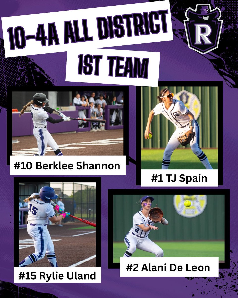 rhs_softball25's tweet photo. Congrats to our players named 1st Team All-District Team!! https://t.co/nloWAgKDZr