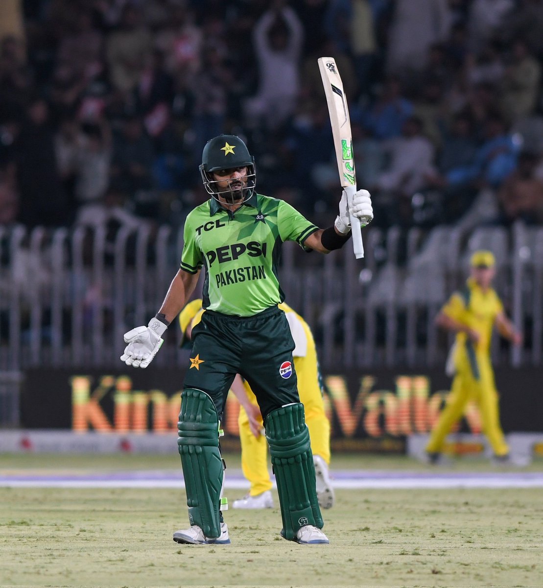 SajSadiqCricket's tweet photo. Babar Azam versus Australia in ODIs:

Innings 14
Runs 755
Hundreds 3
Fifties 3
Average 68.63
Strike rate 89.56
#PAKvAUS #Cricket https://t.co/xaMLShWl84