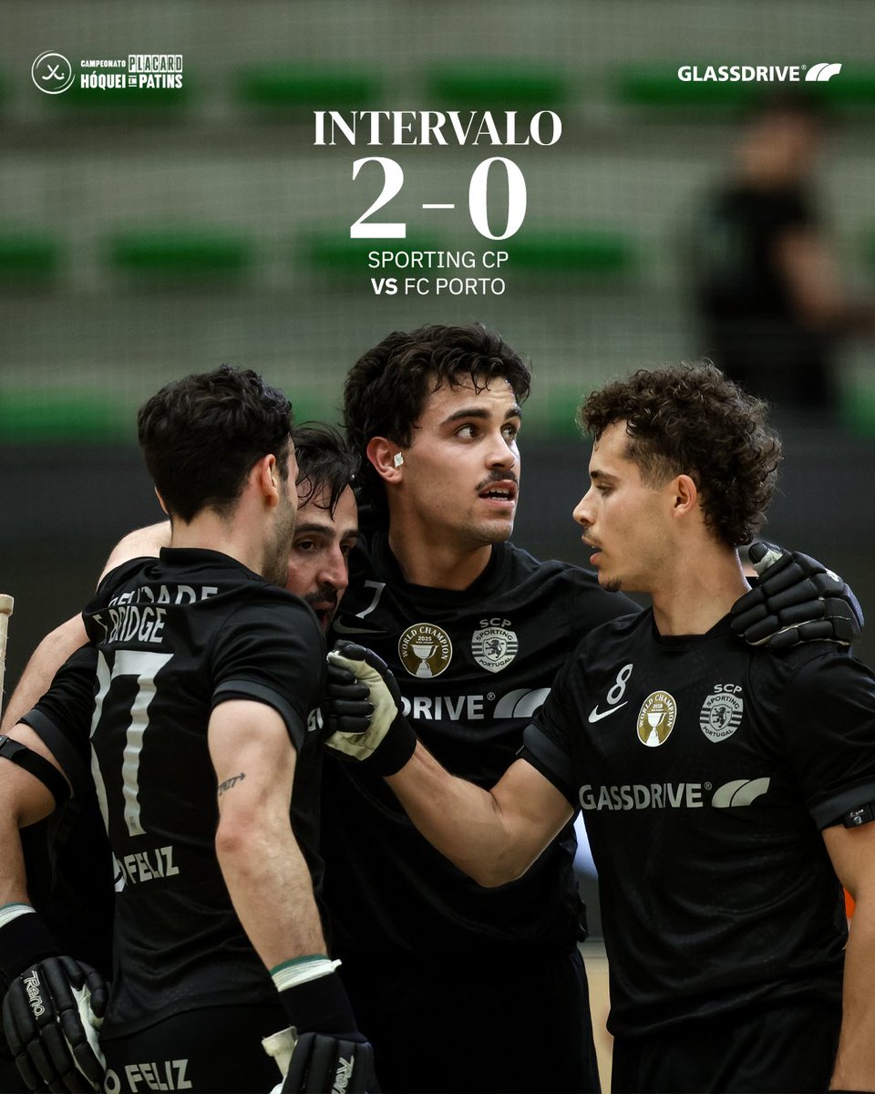 SCPModalidades's tweet photo. #HóqueiSCP | ⏸️ Tempo de intervalo com os Leões em vantagem no marcador!
🏑 Facundo Bridge e Danilo Rampulla.
🟢 2-0 🔵 // #SCPFCP https://t.co/azk8cqYc8V