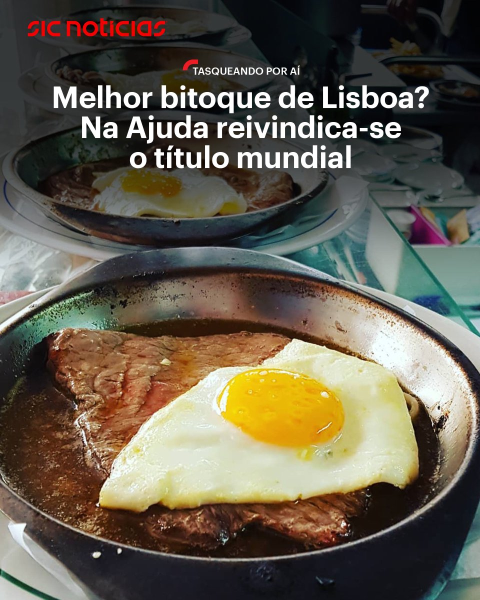 SICNoticias's tweet photo. O Jorge D'Amália, tasca na Ajuda aberta desde 1960, é famoso pelo seu bitoque considerado pelos clientes como o melhor do mundo, servido em ambiente decorado com memorabilia do Belenenses.
Saiba mais aqui: https://t.co/dWarR8FQGh
#jorgedamaria #melhorbitoque #bitoque #tasqueandoporai #santospopulares #food #portugal #lisbon #lisboa #ajuda #lisboa #lisbon #restaurante #belenenses #belem #news #sicnoticias