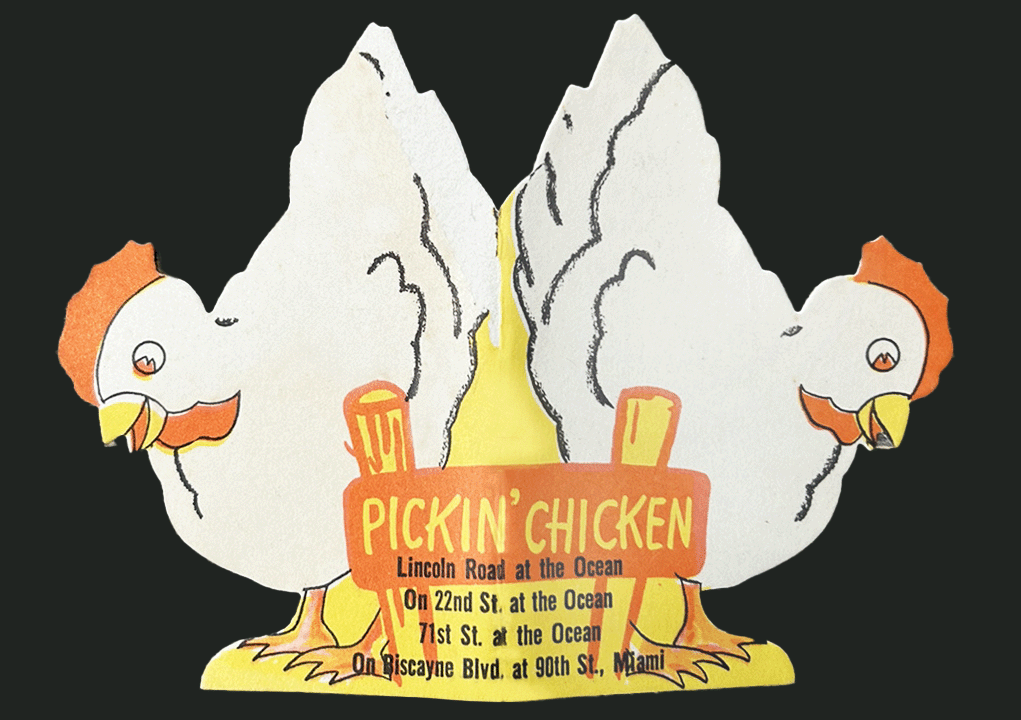 hallegilb's tweet photo. @DoomConnoisseur Good catch. Please enjoy Pickin' Chicken, Miami Beach. https://t.co/C6U0Xwl1Se