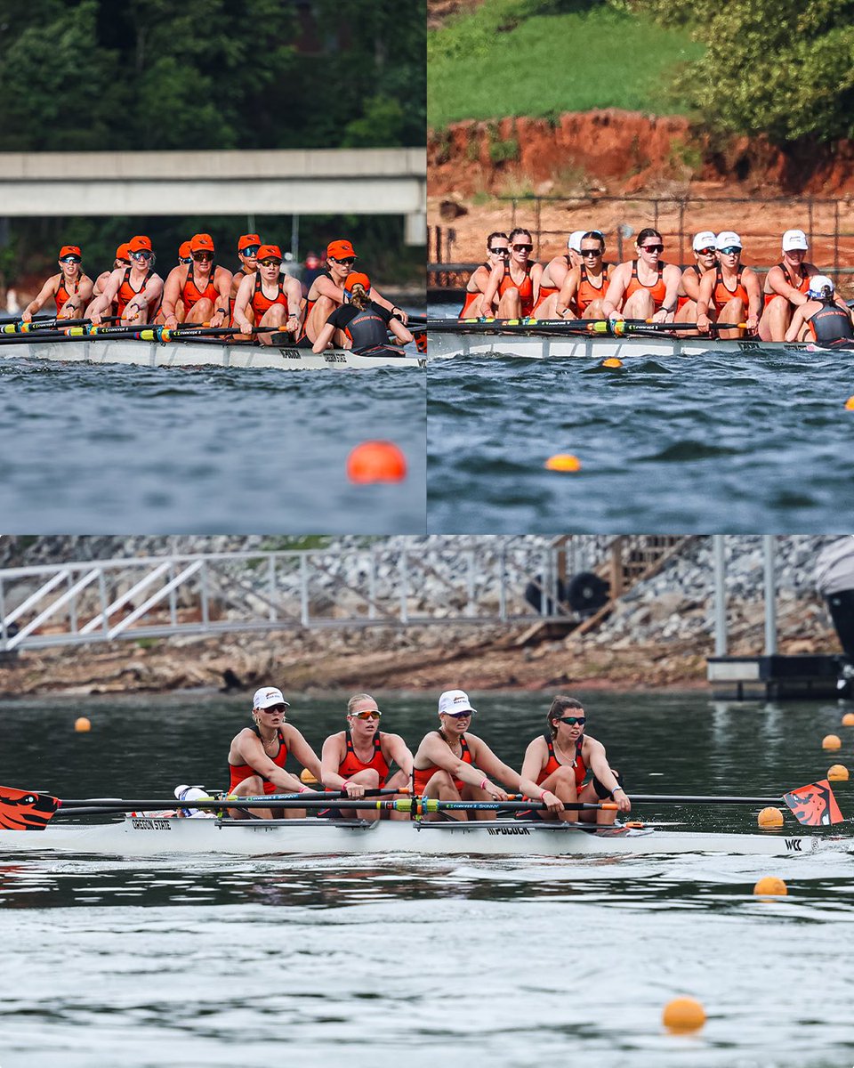 BeaverWRowing's tweet photo. ICYMI: all three boats will be in tomorrow’s C Final 🚣‍♀️

V4 - 8:24 am ET / 5:24 am PT 
2V8 - 8:48 am ET / 5:48 am PT
1V8 - 9:12 am ET 6:12 am PT

The action will stream live on the NCAA’s website  (https://t.co/09FBxlZVB0) 📺

#GoBeavs https://t.co/jJVWGRcB2V