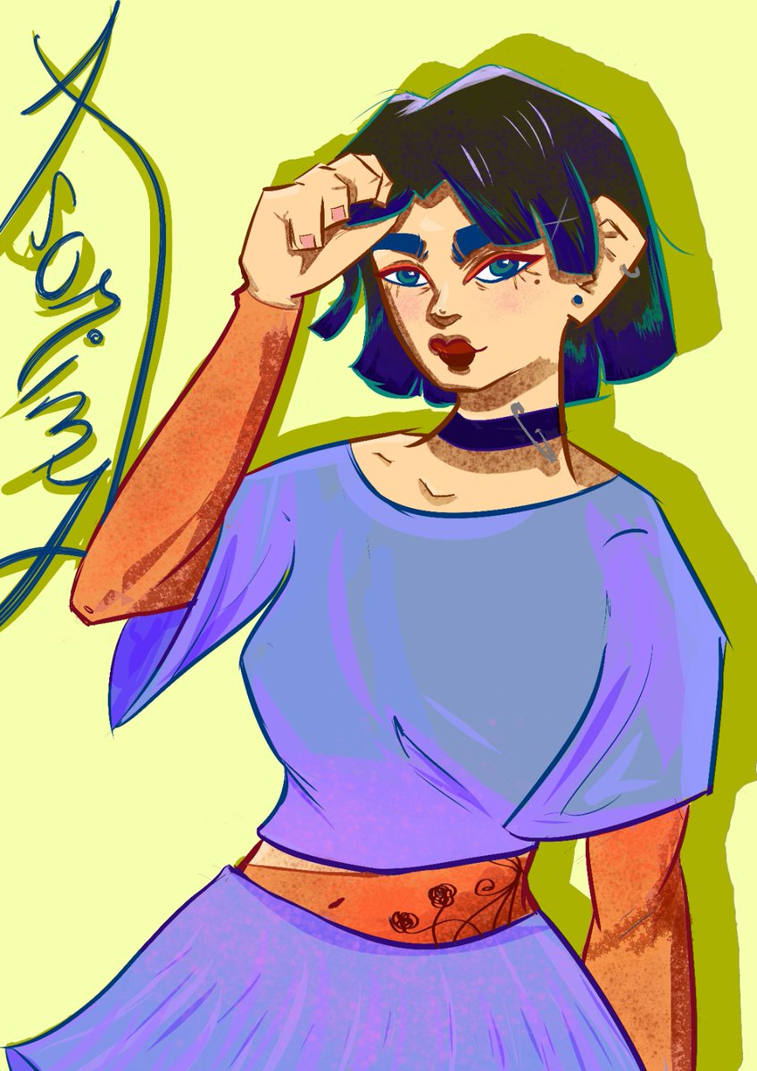 asorimy's tweet photo. OFICIALMENTE MI OC ESTÁ LISTA https://t.co/uVOt6gGYB3