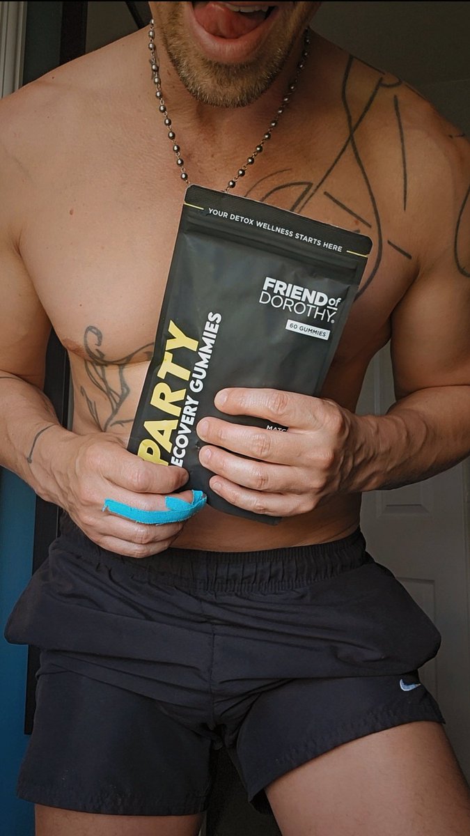 boxer_lad's tweet photo. Late night? Bounce back with confidence with PARTY recovery gummies from @friend_dorothy1 

Matcha, Milk Thistle, Electrolytes &amp; Ashwagandha to get you back on your feet 💃

Check them out https://t.co/iuaj3kpGPQ &amp; used code BOXER10 for a cheeky discount 🤟 https://t.co/6QbHtn5tUG