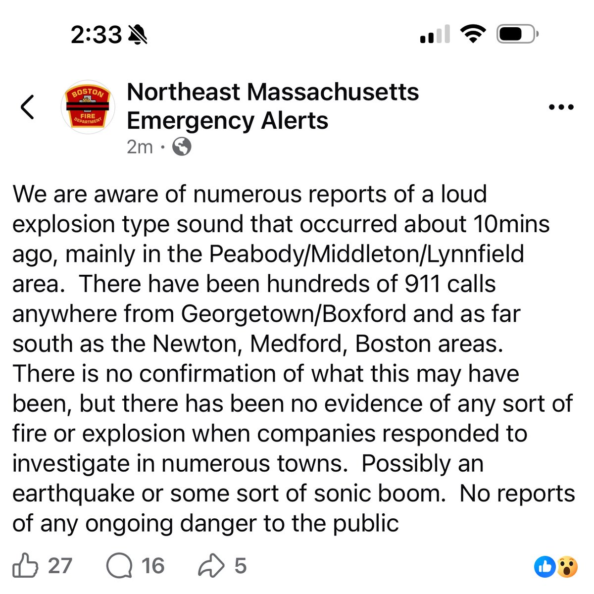 RonaldVining's tweet photo. Sorry for the AI image, I was in a rush to ask the question of what happened? I've reached out to family & friends and all, report the same. So far, Cranston, RI, Salem, NH.. and across MA: Concord, Boston, Brighton, Saugus, Peabody, Winchester, Medford, Stoneham, Wakefield, Boxford, Essex, Melrose, Everett, Cambridge... everyone is reporting similar. Malden police confirm that something happened, but they don't know what… BTW: Thanks for being such a pleasant person.