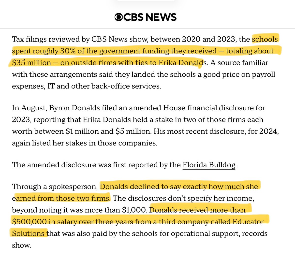 KilkennyTek's tweet photo. @GatesMcgavick @ByronDonalds @ErikaDonalds Are they scamming, errrr opening, a #CharterSchool?
#ByronDonalds is a morally bankrupt fraud. #NeverByron https://t.co/GtfUnHRIwX