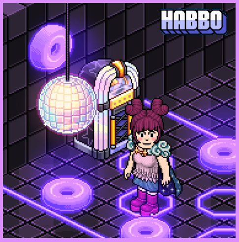 RitSims's tweet photo. Campanha Disco se despedindo do @HabboPTBR, infelizmente mais uma campanha sem aproveitamento, sem competições, eventos e algo significativo que estimulasse o uso dos mobis. 
O Habbo precisa aproveitar mais as campanhas, só lançar mobis novos e uma Tarefa ñ é suficiente. #Habbo https://t.co/wHy8mBYE0E