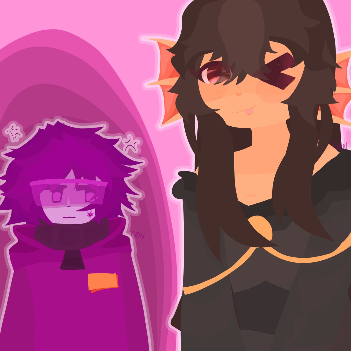 c0nt1nentall's tweet photo. it was like a fever dream.

#infamousJJfanart #Dione4kfanart https://t.co/xlIU6gl1mJ
