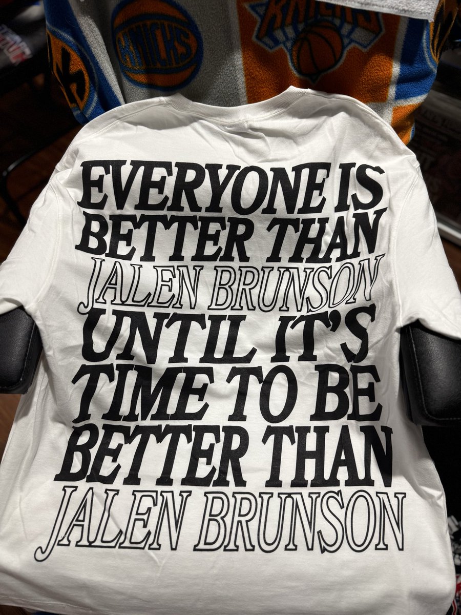 ALLFLAVORNET's tweet photo. #AlwaysKnicks https://t.co/ejBp8si6Fk