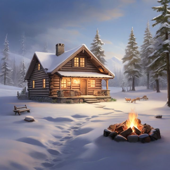 tipsmake_money's tweet photo. Art of the Day! "winter landscape". Buy at: https://t.co/raQdDEedaY https://t.co/1lf1d018Mz