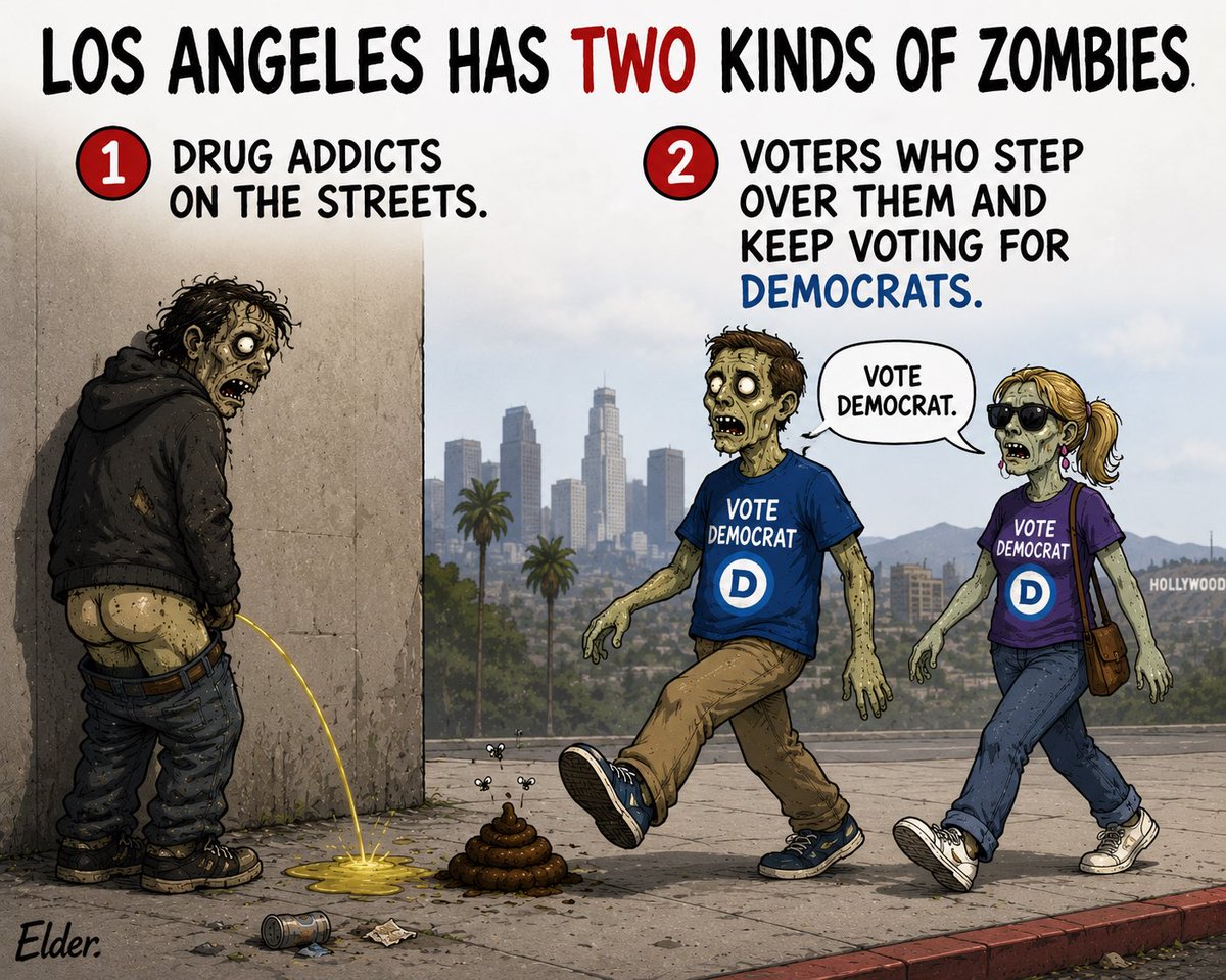 larryelder's tweet photo. “How many people that you meet that are unhoused don't have teeth at all? They don't have teeth. Why? Because meth rots your teeth. You can't succeed without teeth!”
—@KarenBassLA https://t.co/GAlySzEyJe