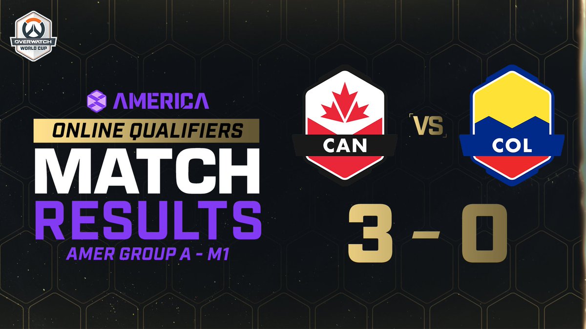 OW_Esports's tweet photo. OH, CANADA 🇨🇦 @TeamCanadaOWWC go 3-0 off the back of a C9 in their first series of the #OWWC2026 Online Qualifiers! https://t.co/Jm1E7l4pRv