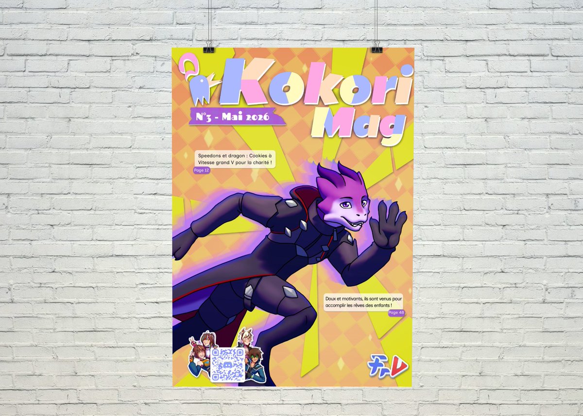 FrVtubers's tweet photo. 📢 FRVTUBERS SORT LA 3ÈME ÉDITION DU KOKORI MAG ! 

Retrouvez toute l'actualité de la scène francophone et du VTubing dès maintenant ! 🐔
Des redébut à gogo, les aventures de Cookies à SpeeDons et l'interview de LUMAA- (elle voulait pas)✨

Disponible sur le site FRVtubers ! 🇫🇷 https://t.co/DWQhJEZdUa