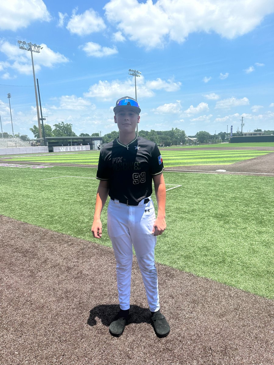 FiveToolTexas's tweet photo. F: @PTxReserves2029 8, Texas Brigade 2029 2
PoG: Cooper Price 5.1 IP, 0H, 0R, 2 BB, 4K
Hitter: @derek_da7 2-3, 2 RBI https://t.co/d7WXrbWibR