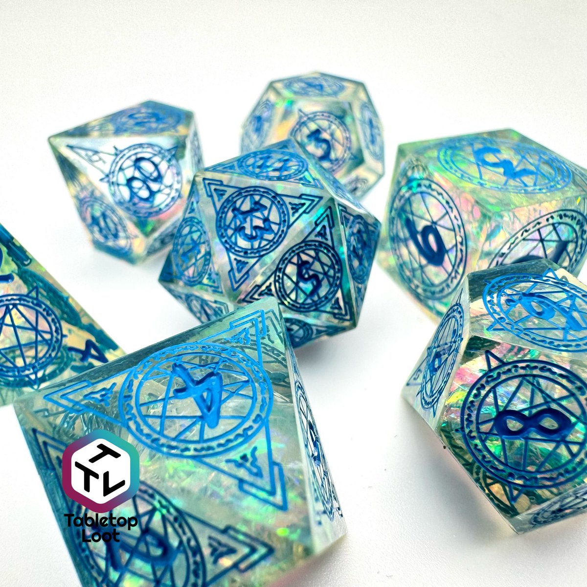TabletopLoot's tweet photo. Magic Array now comes in an iridescent blue as well!! This is another one that I loved so much I needed in multiple colors! More coming soon for all our magic users! https://t.co/btPeKgaXPZ
