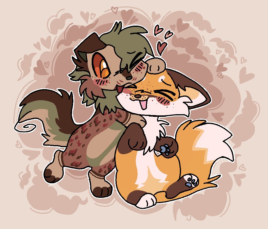 SlugPup_'s tweet photo. HEHEHE me and my awesome fox girlfriend 

thank yew @tidalwolves YYAAAY https://t.co/Onb7xki4hK