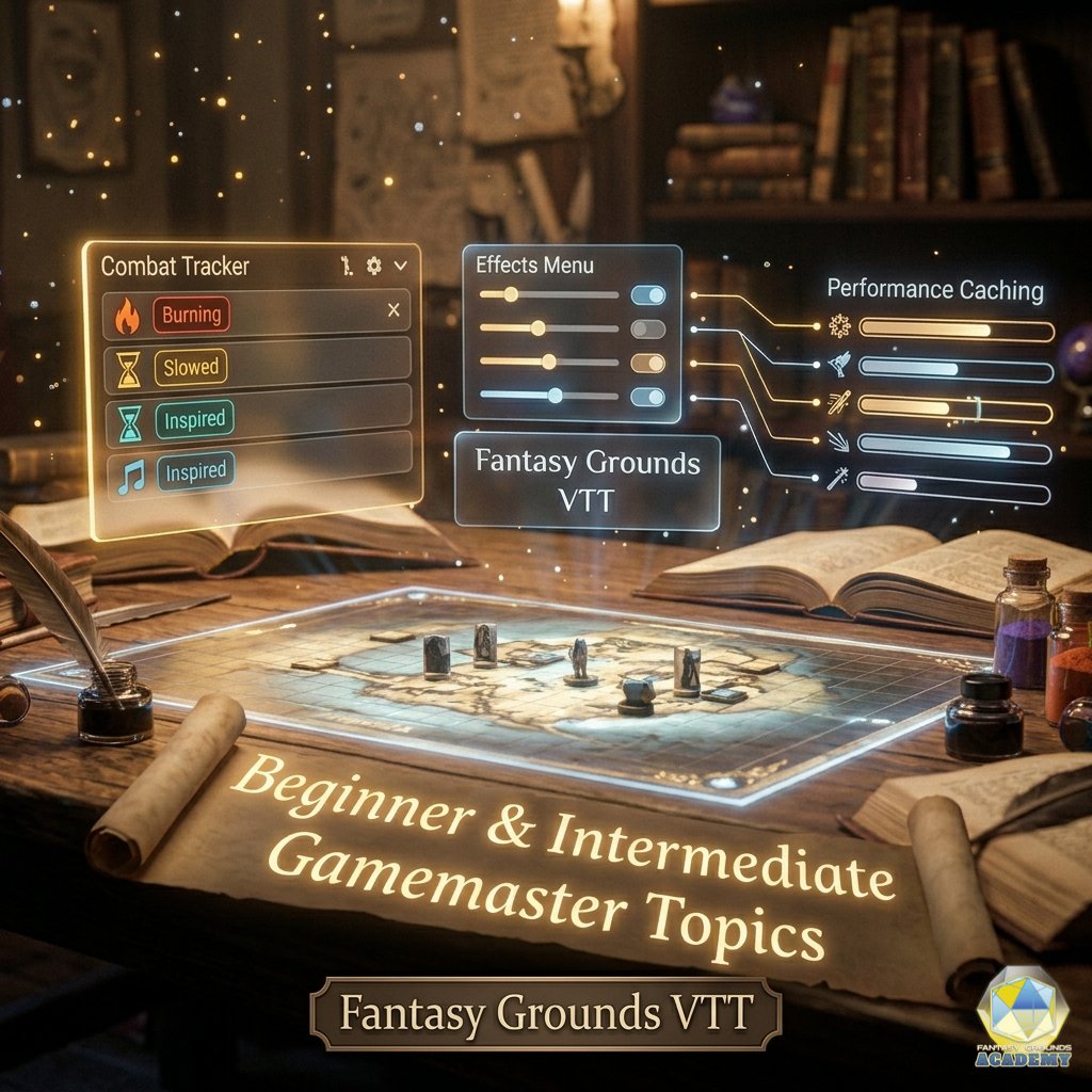 FGACommunity's tweet photo. Ready to master the new Effects Engine? π‘οΈ From standardized tags to performance caching, the latest Fantasy Grounds Unity updates are changing the game. Level up your VTT skills with us! @FantasyGrounds2
Join the Academy: https://t.co/McZkzZJnmE
#FantasyGrounds #TTRPG #VTT #DND https://t.co/Vqm4uzvPmr