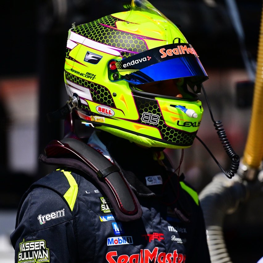 BenBarnicoat's tweet photo. Race day in Detroit. 

Game face on, live from 16.10 ET 🇺🇸 / 21.10 BST 🇬🇧 

📲 https://t.co/mC7uYw6yWO

#imsa #lexus #vassersullivan #detroitgp https://t.co/HbvW40xZOa