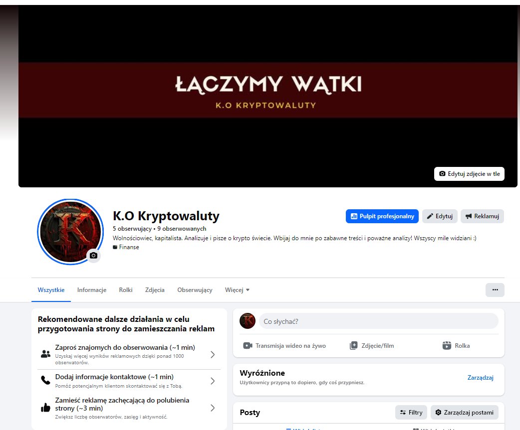 K.O Kryptowaluty tweet media