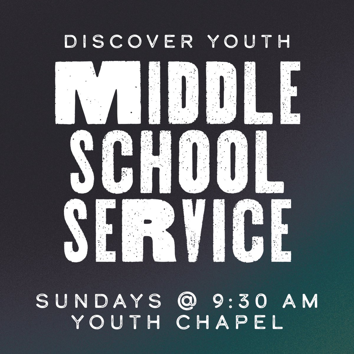 OCDiscover's tweet photo. Hey Parents! Did you know we offer a service just for middle school students? Every Sunday at 9:30 a.m. in the Youth Chapel, students enjoy engaging worship, fun announcements, and a relevant message designed just for them—all while you're in the main service! https://t.co/5tm9kasn8N